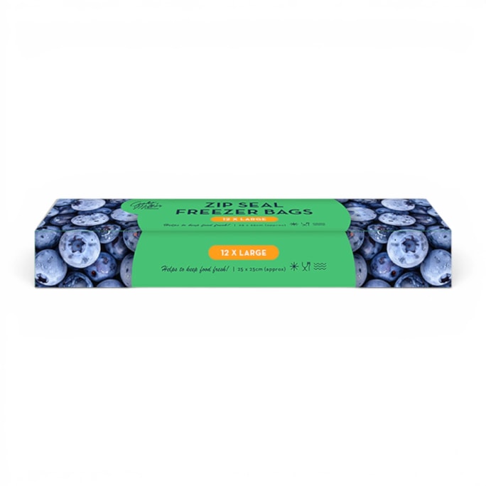 Wholesale Slide Zip Freezer Bags 12pk CDU | Wholesale Direct