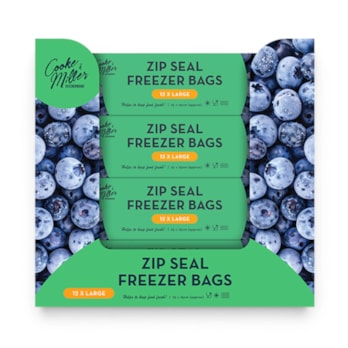 Wholesale Slide Zip Freezer Bags 12pk CDU | Wholesale Direct