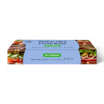 Wholesale Resealable Food Bags 30pk CDU | Wholesale Direct