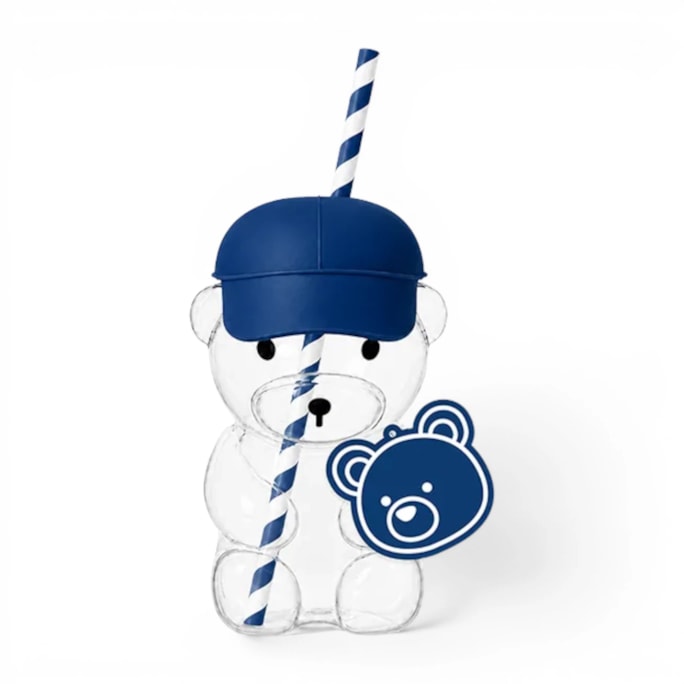 Wholesale Bear Cup With Straw 500ml | Wholesale Direct Wholesale Bear Cup With Straw 500ml | Wholesale Direct