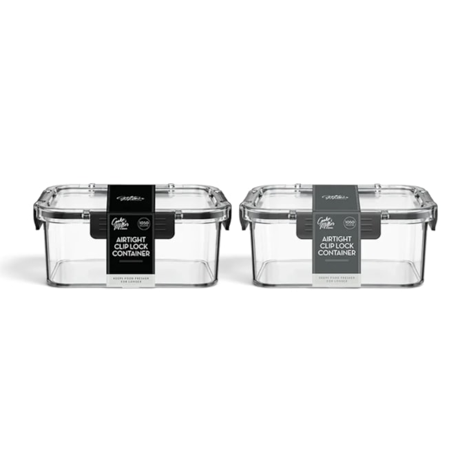 Wholesale Airtight Clip Lock Container 1050ml | Wholesale Direct