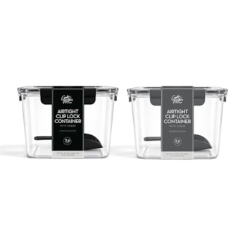 Wholesale Airtight Clip Lock Container with Scoop 2.6L | Wholesale Direct