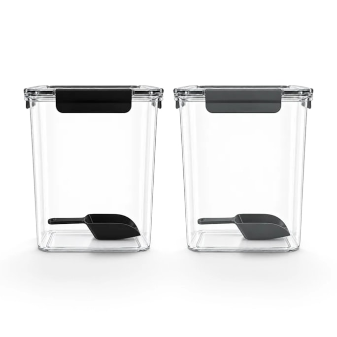 Wholesale Airtight Clip Lock Container with Scoop 4.5L | Wholesale Direct