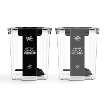 Wholesale Airtight Clip Lock Container with Scoop 4.5L | Wholesale Direct Wholesale Airtight Clip Lock Container with Scoop 4.5L | Wholesale Direct