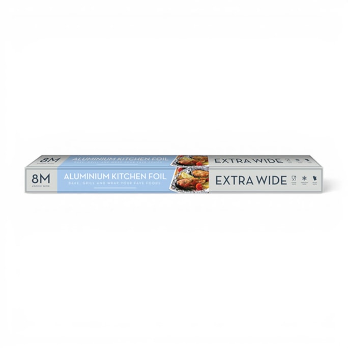 Wholesale Aluminium Kitchen Foil 8m x 450mm | Wholesale Direct