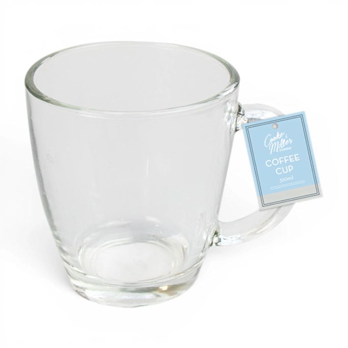 Wholesale Glass Coffee Cup 350ml | Wholesale Direct