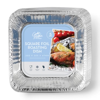 Wholesale Square Foil Roasting Dishes 5pk | Wholesale Direct Wholesale Square Foil Roasting Dishes 5pk | Wholesale Direct