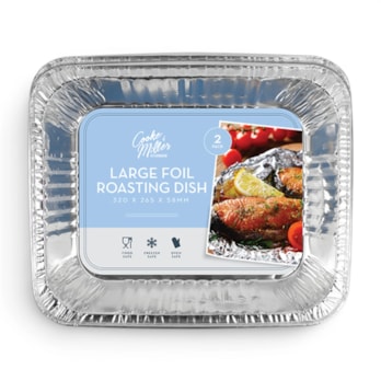 Wholesale Large Foil Roasting Dishes 2pk | Wholesale Direct Wholesale Large Foil Roasting Dishes 2pk | Wholesale Direct