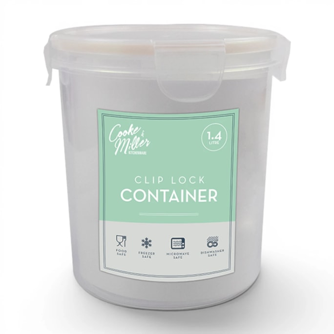 Wholesale Clip lock Round Container 1400ml | Wholesale Direct Wholesale Clip lock Round Container 1400ml | Wholesale Direct