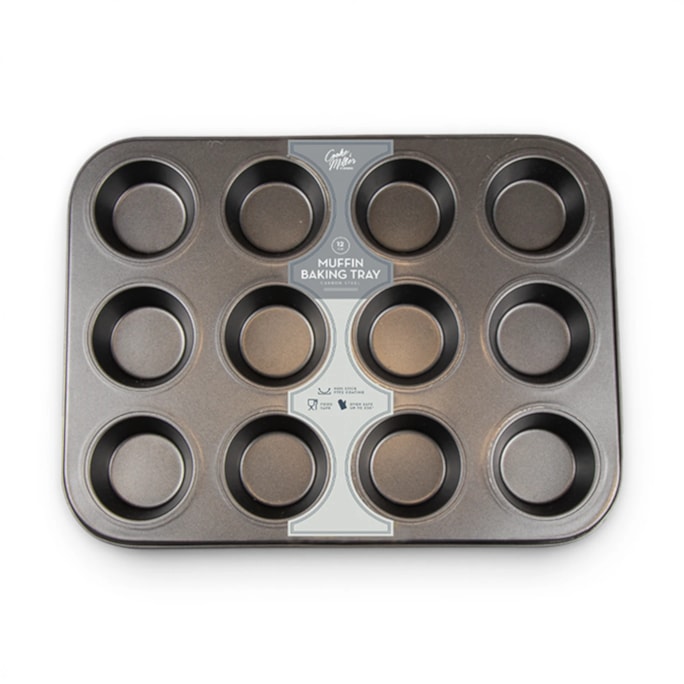 Wholesale 12 Cup Muffin Baking Tray | Wholesale Direct