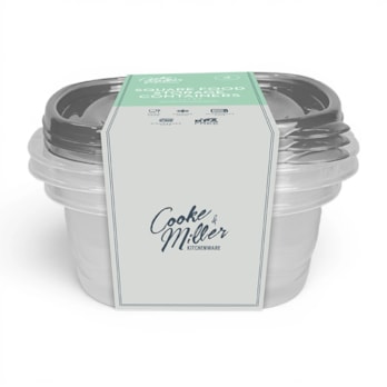 Wholesale Square Food Containers 1L 4pk | Wholesale Direct Wholesale Square Food Containers 1L 4pk | Wholesale Direct