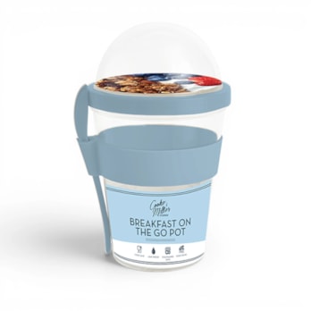 Wholesale Pastel Breakfast On The Go Pot | Wholesale Direct Wholesale Pastel Breakfast On The Go Pot | Wholesale Direct