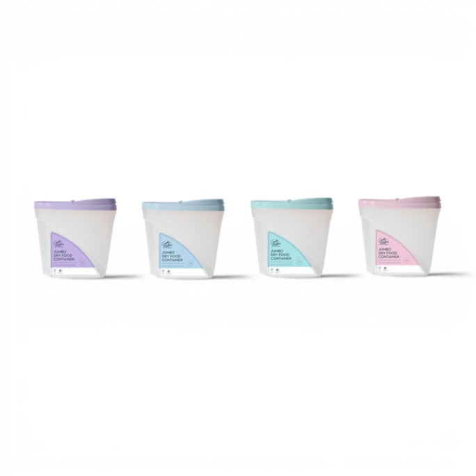 Wholesale Pastel Jumbo Dry Food Container | Wholesale Direct