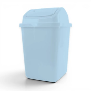Wholesale Pastel Plastic Swing Top Bin | Wholesale Direct