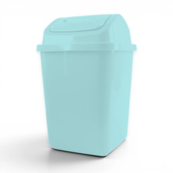 Wholesale Pastel Plastic Swing Top Bin | Wholesale Direct