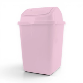 Wholesale Pastel Plastic Swing Top Bin | Wholesale Direct