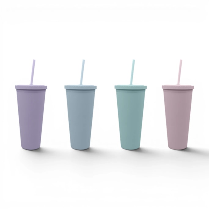 Wholesale Pastel Reusable Cold Cup 600ml | Wholesale Direct