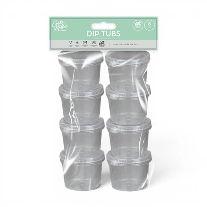 Wholesale Dip Tubs 8pk | Wholesale Direct Wholesale Dip Tubs 8pk | Wholesale Direct