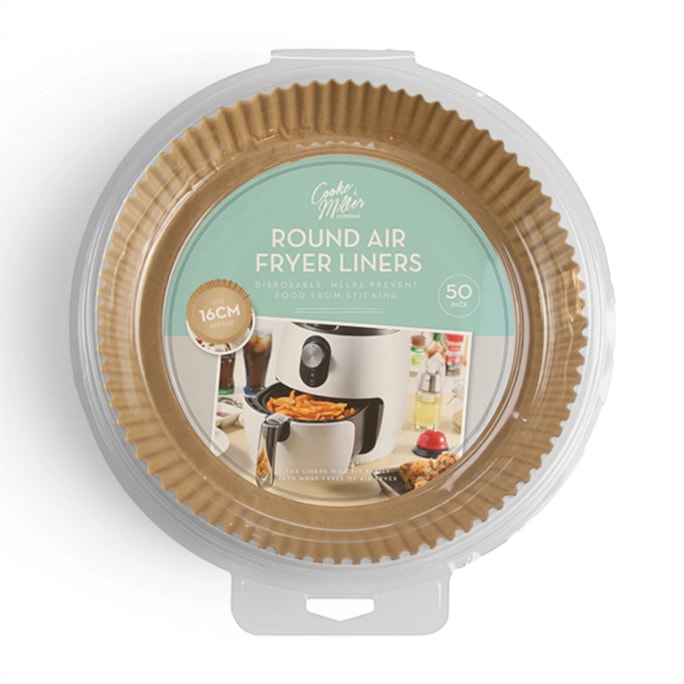 Wholesale Air Fryer Liner Round Dia.16cm 50pk | Wholesale Direct