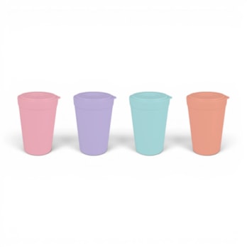 Wholesale Girls Tumblers with Straws and Lids 4pk | Wholesale Direct