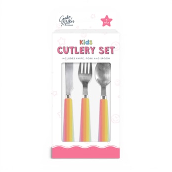 Wholesale Unicorn 3 Piece Cutlery Set CDU | Wholesale Direct
