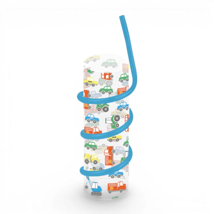 Wholesale Transport Tumbler with Twirly Straw | Wholesale Direct