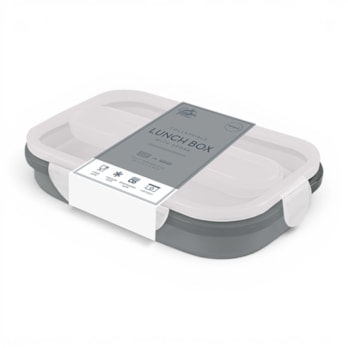 Wholesale Natural Collapsible Lunch Box With Spork | Wholesale Direct