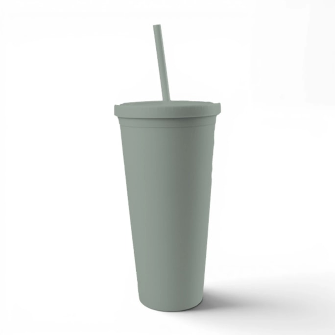 Wholesale Natural Reusable Cold Cup 600ml | Wholesale Direct