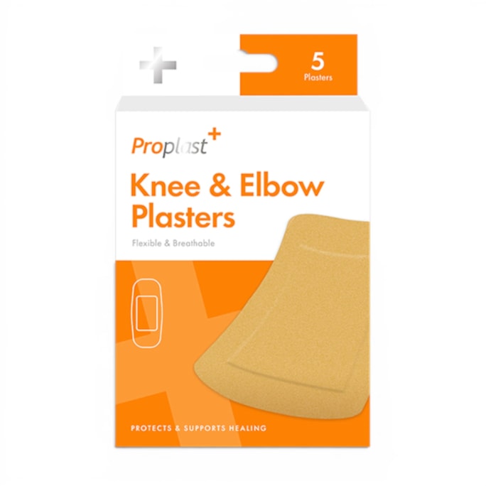 Wholesale Knee & Elbow Fabric Plasters 5pk | Wholesale Direct