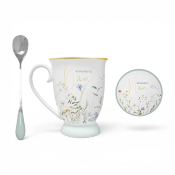 WholesaleWonderful Nan Mug, Spoon & Coaster Set | Wholesale Direct