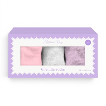 WholesaleMother's Day Soft Chenille Socks 3pk | Wholesale Direct WholesaleMother's Day Soft Chenille Socks 3pk | Wholesale Direct
