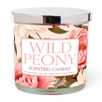 WholesaleMother's Day Wild Peony Fragranced Candle 350G | Wholesale Direct