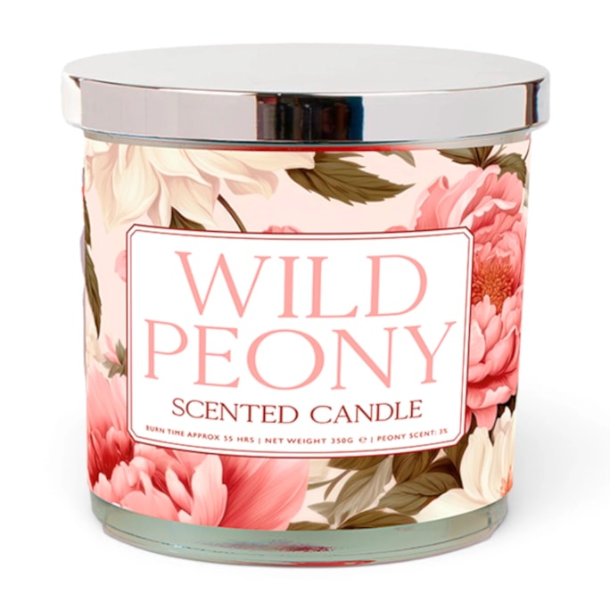 WholesaleMother's Day Wild Peony Fragranced Candle 350G | Wholesale Direct WholesaleMother's Day Wild Peony Fragranced Candle 350G | Wholesale Direct