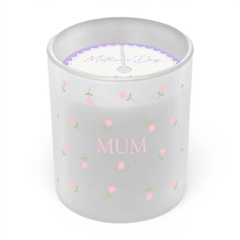WholesaleMother's Day Tulip & Jasmine Fragranced Candle 170G | Wholesale Direct
