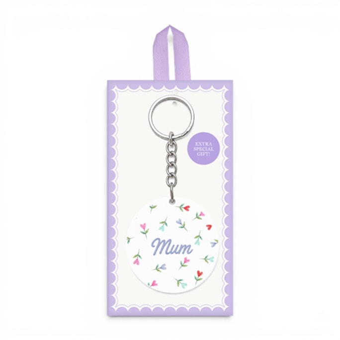 Wholesale Mother's Day Floral Keyring | Wholesale Direct Wholesale Mother's Day Floral Keyring | Wholesale Direct