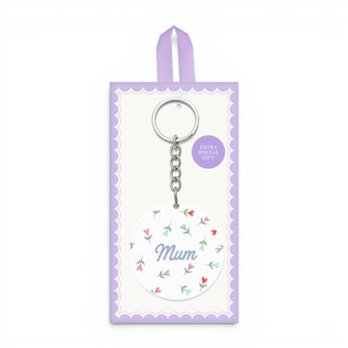 Wholesale Mother's Day Floral Keyring | Wholesale Direct