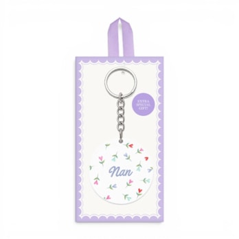 Wholesale Mother's Day Floral Keyring | Wholesale Direct