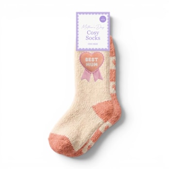 Wholesale Mothers Day Cosy Socks 2PK | Wholesale Direct