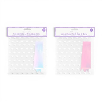 WholesaleMother's Day Cellophane Gift Bag & Giant Bow | Wholesale Direct WholesaleMother's Day Cellophane Gift Bag & Giant Bow | Wholesale Direct