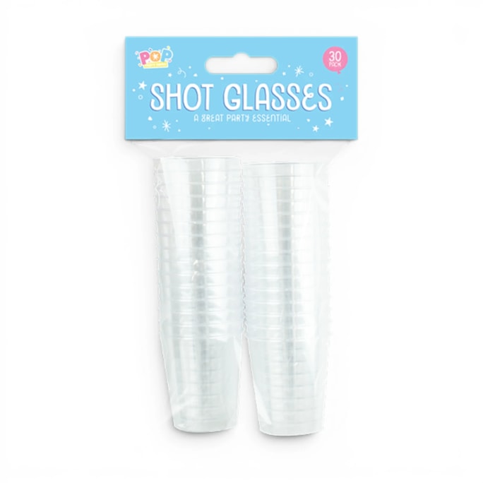 Wholesale Plastic Shot Glasses 30pk | Wholesale Direct