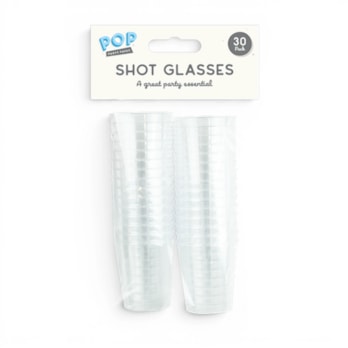 Wholesale Plastic Shot Glasses 30pk | Wholesale Direct