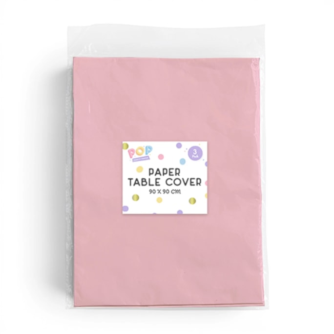 Wholesale Pastel Paper Table Cloths 3pk | Wholesale Direct