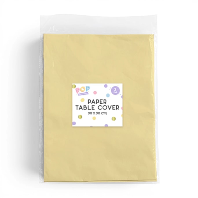 Wholesale Pastel Paper Table Cloths 3pk | Wholesale Direct