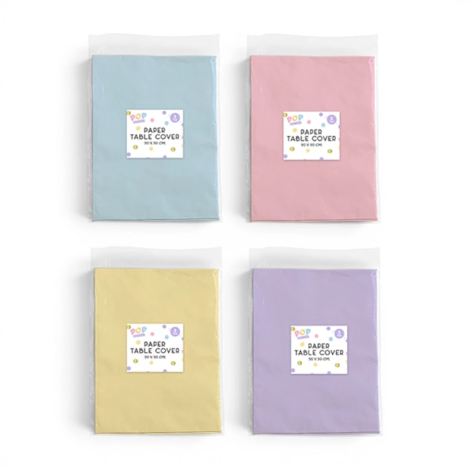 Wholesale Pastel Paper Table Cloths 3pk | Wholesale Direct