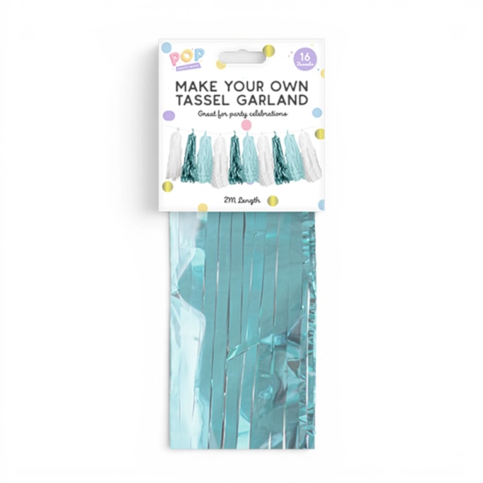Wholesale Pastel DIY Tassel Garland 2M | Wholesale Direct