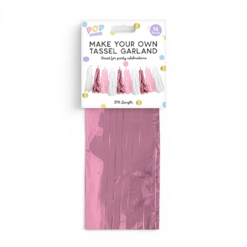 Wholesale Pastel DIY Tassel Garland 2M | Wholesale Direct