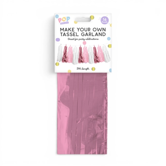 Wholesale Pastel DIY Tassel Garland 2M | Wholesale Direct