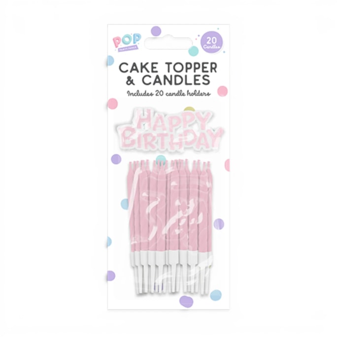 Wholesale Pastel Cake Topper & Candles | Wholesale Direct