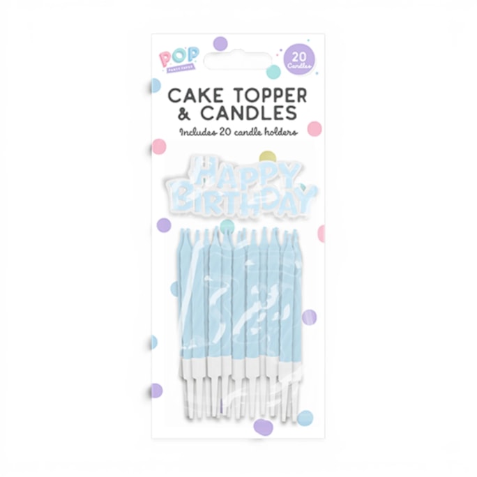 Wholesale Pastel Cake Topper & Candles | Wholesale Direct