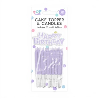 Wholesale Pastel Cake Topper & Candles | Wholesale Direct